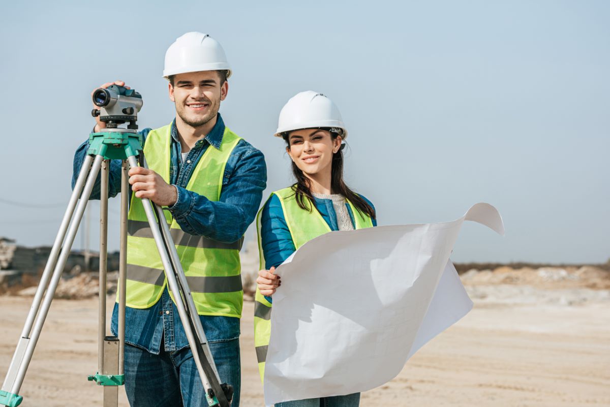 Construction surveyors