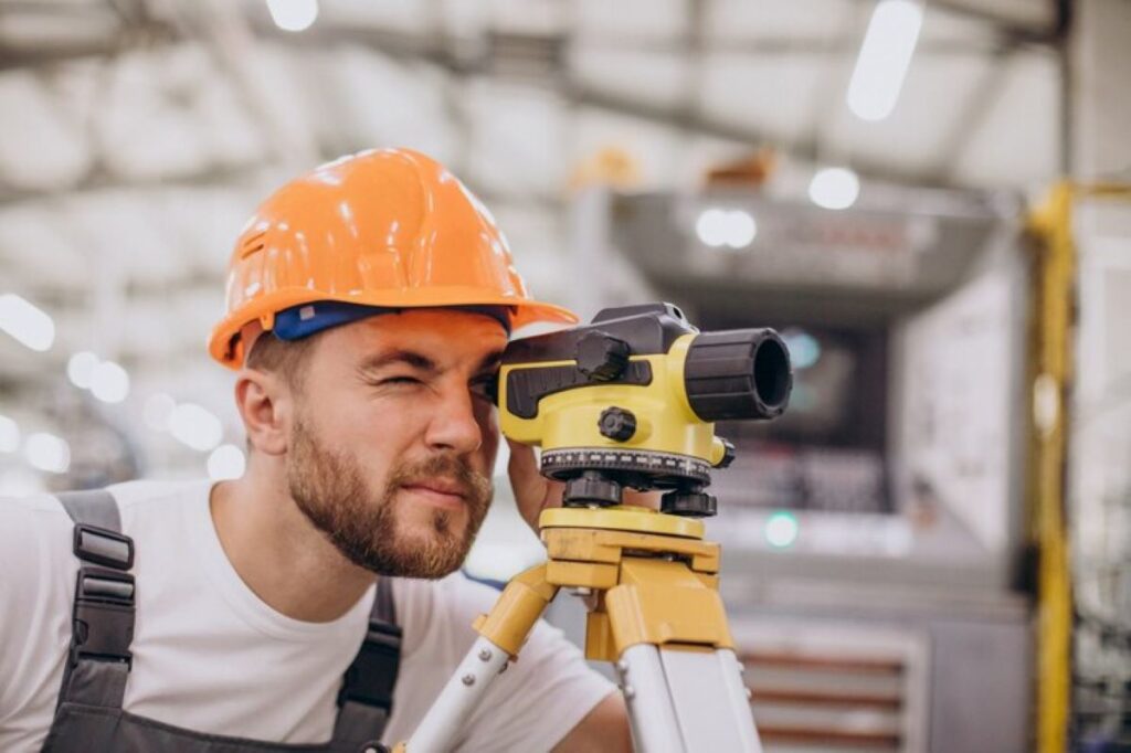 Construction surveyors