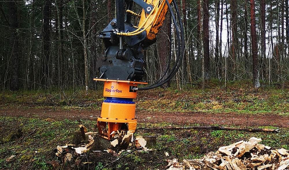 tree stump grinding